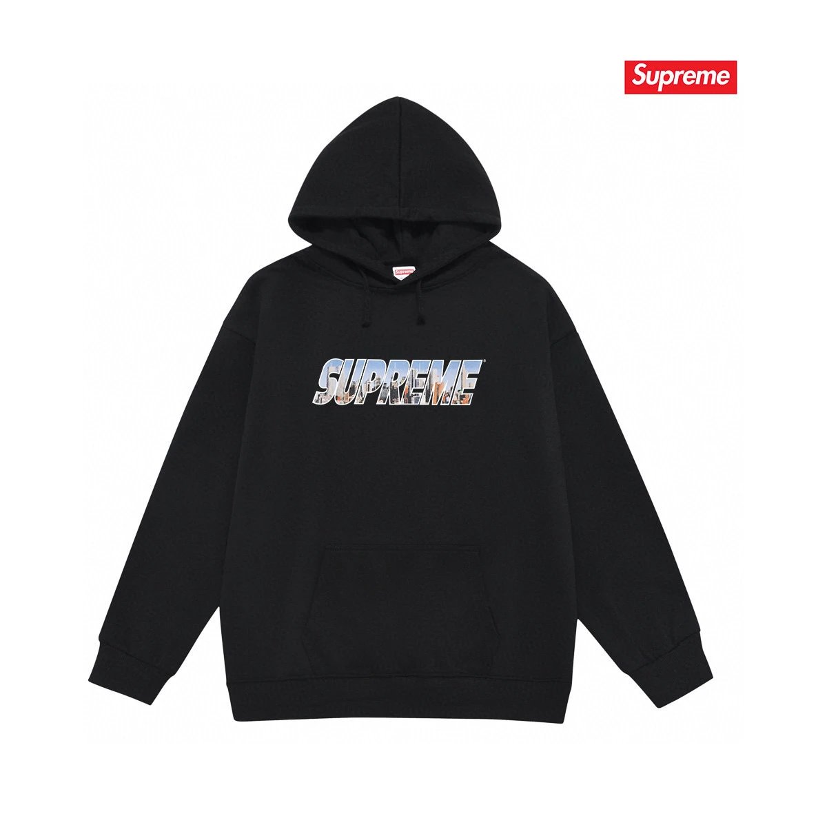 Supreme Hoodies & Sweatshirts Graphic Print Pullover Hoodie — 22