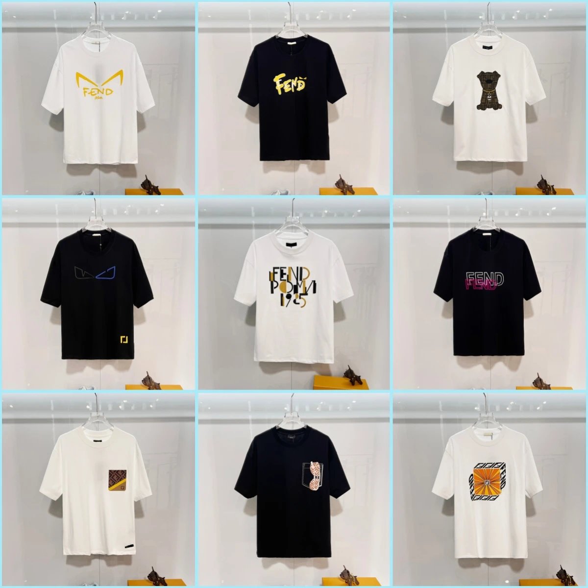  Fendi crew neck short-sleeved