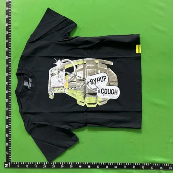That's a Awful Lot of Cough Syrup T-Shirts Short-Sleeve Graphic Print product detail image 2