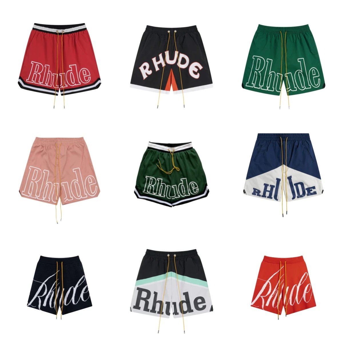 Rhude Printed Drawstring Quick