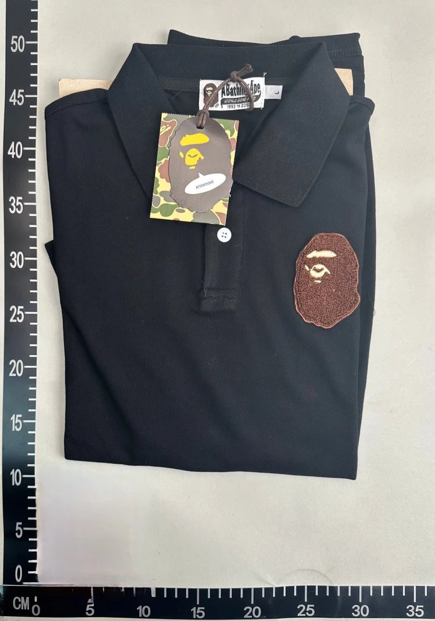 A BATHING APE T-Shirts Head Embroidered T-Shirt image 5