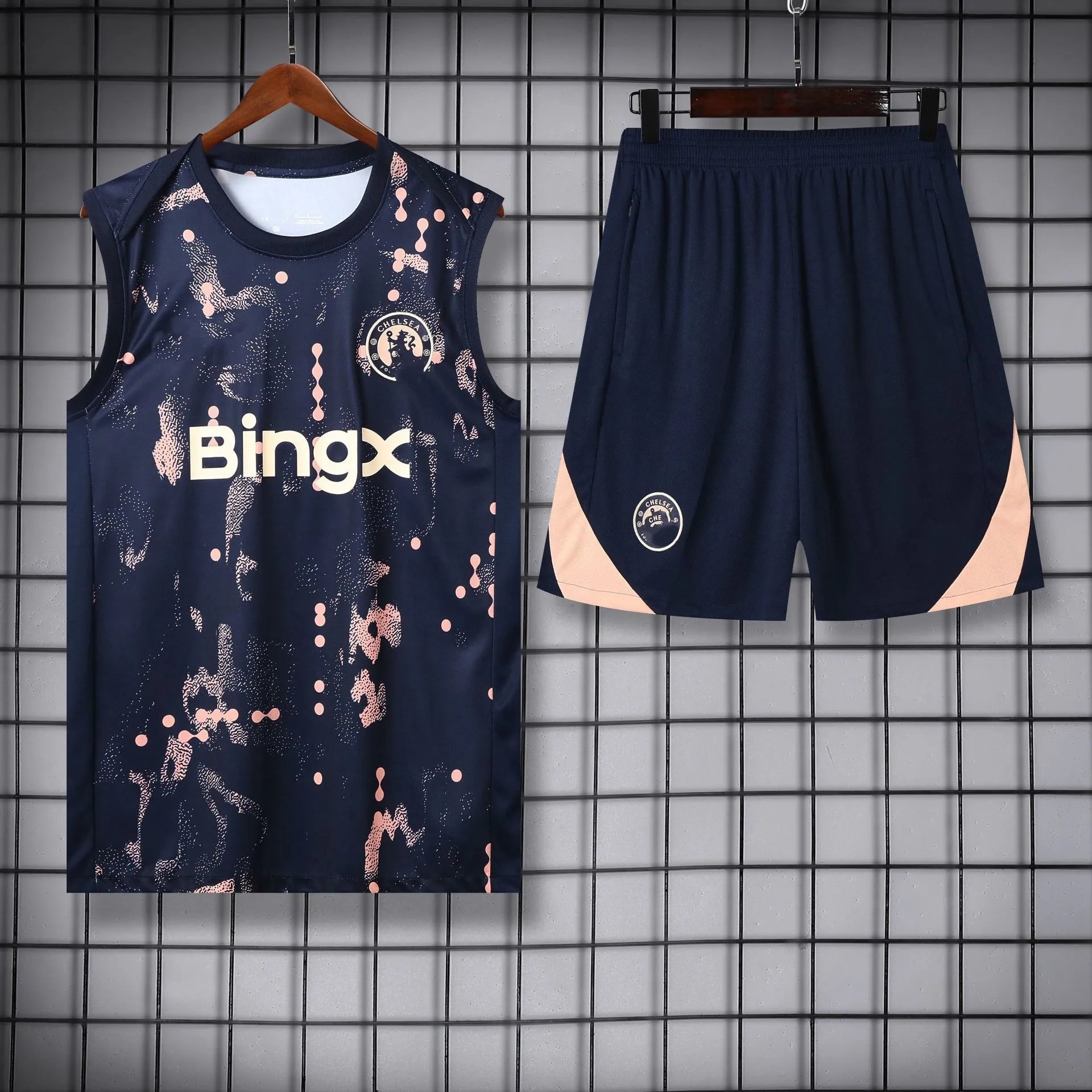 Atlético de Madrid Football Jerseys Sleeveless jersey and shorts set — 2526 Cecil Basket