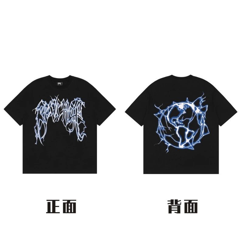 Revenge T-Shirts Gothic Logo Graphic — 16