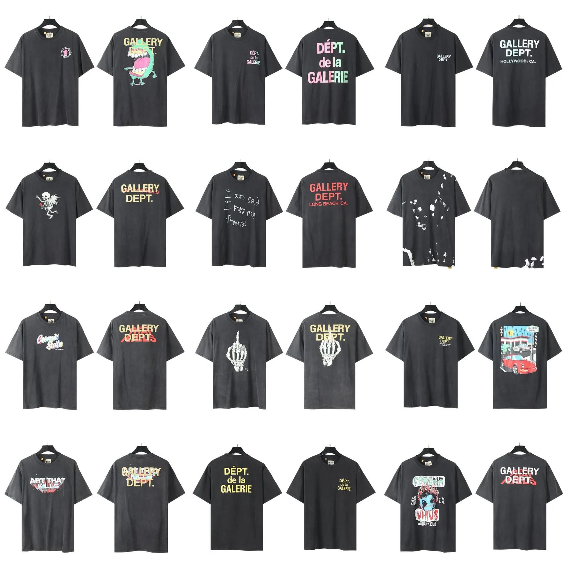 Gallery Dept. T-Shirts Loose Graphic Print image 2