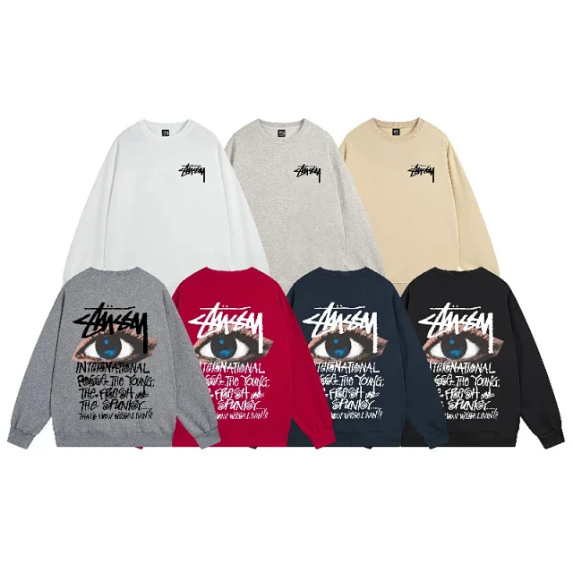 Stussy Hoodies & Sweatshirts TS3K-1 crewneck sweatshirt product detail image 7
