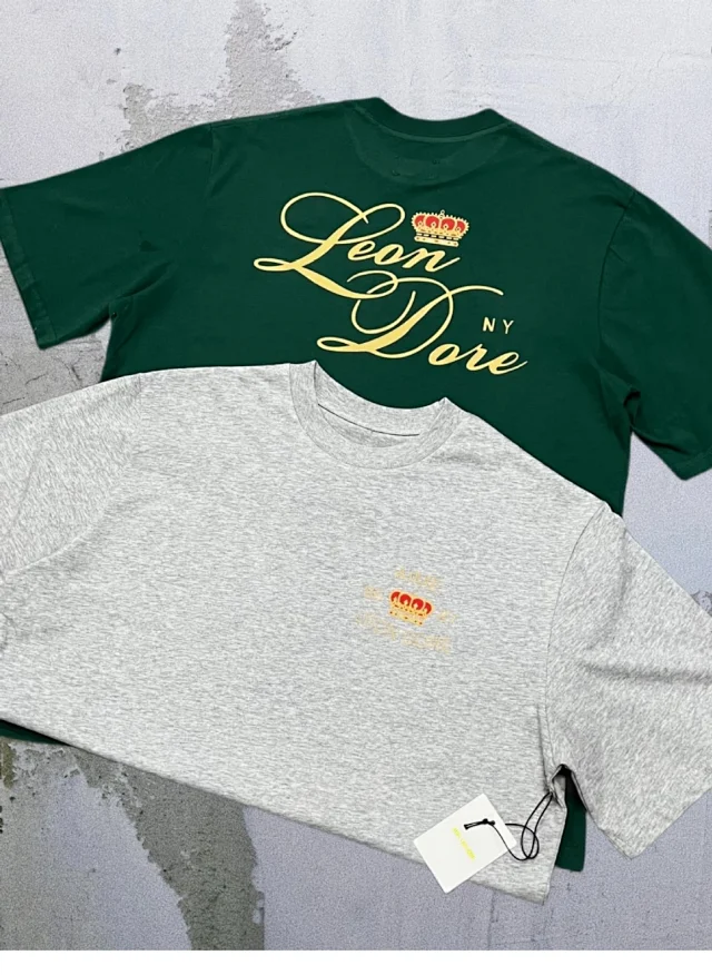 Aimé Leon Dore T-Shirts Short-sleeve logo graphic T-shirt product detail image 8