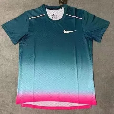 Nike T-Shirts Short-Sleeve Ankle Skeleton Graphic T-Shirt — Sunflower green short-sleeved shirt