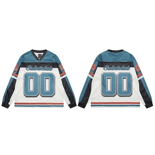 Hellstar T-Shirts Mesh football jersey graphic — S3606