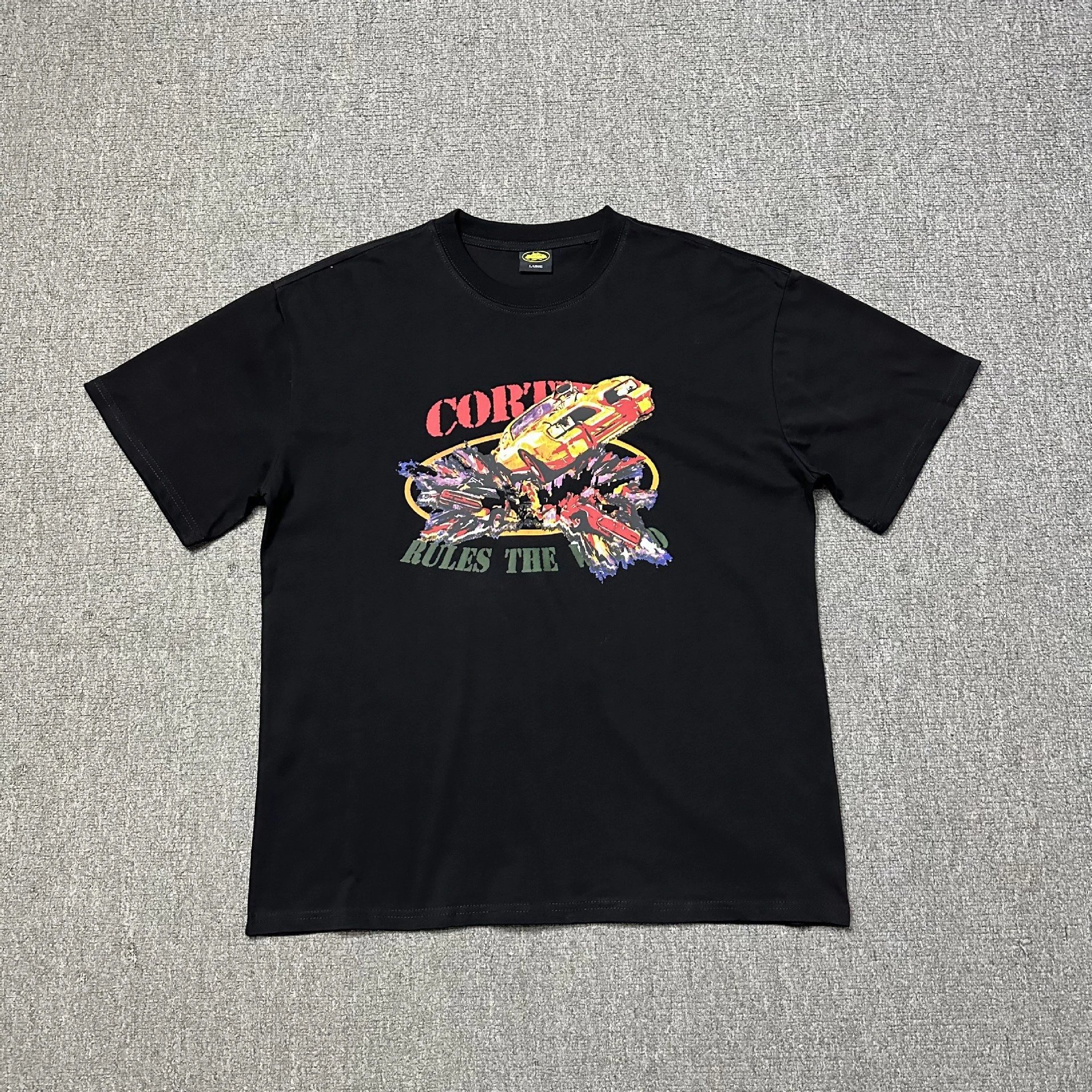 Corteiz T-Shirts Graphic Print — 3177 black