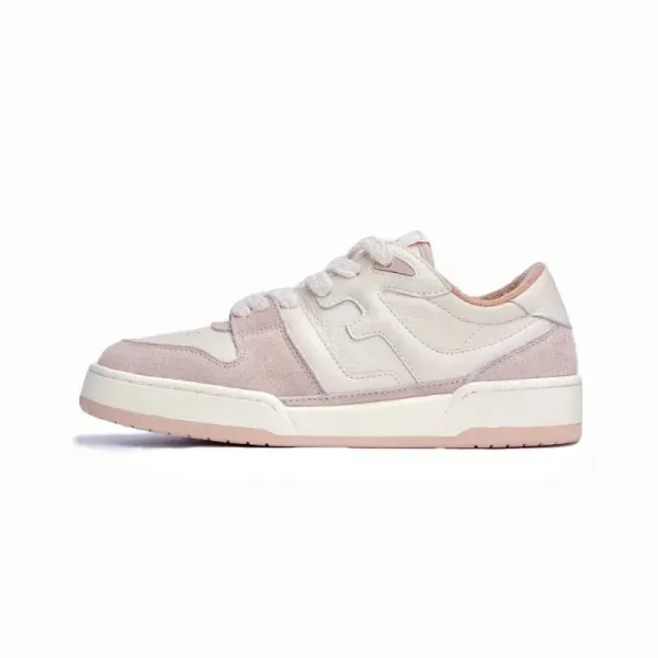 New Balance 550 Low Pink Cream Sneakers - 1
