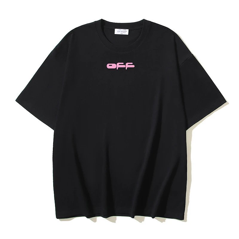 Off-White T-Shirts Logo Print — 1905 Black