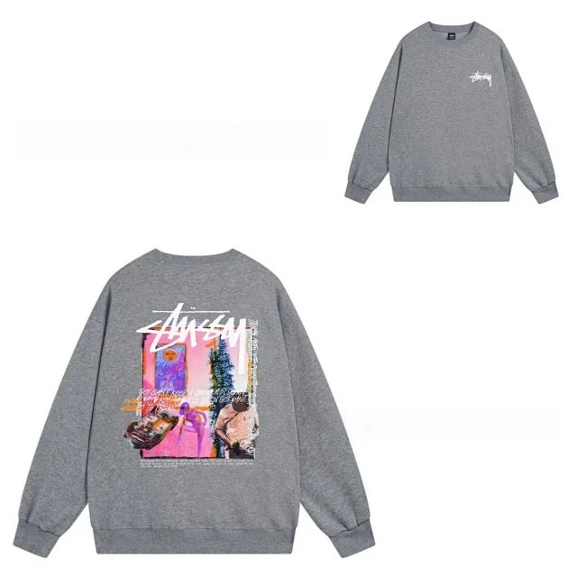 Stüssy Hoodies & Sweatshirts Crewneck Graphic Sweatshirt product detail image 5