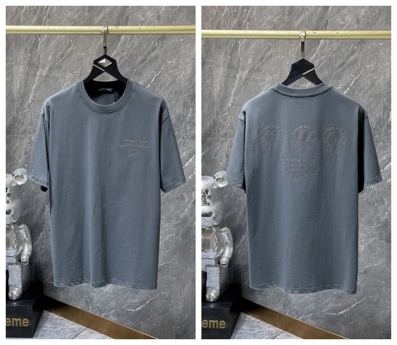 Chrome Hearts T-Shirts KLX09 graphic short-sleeve — 30