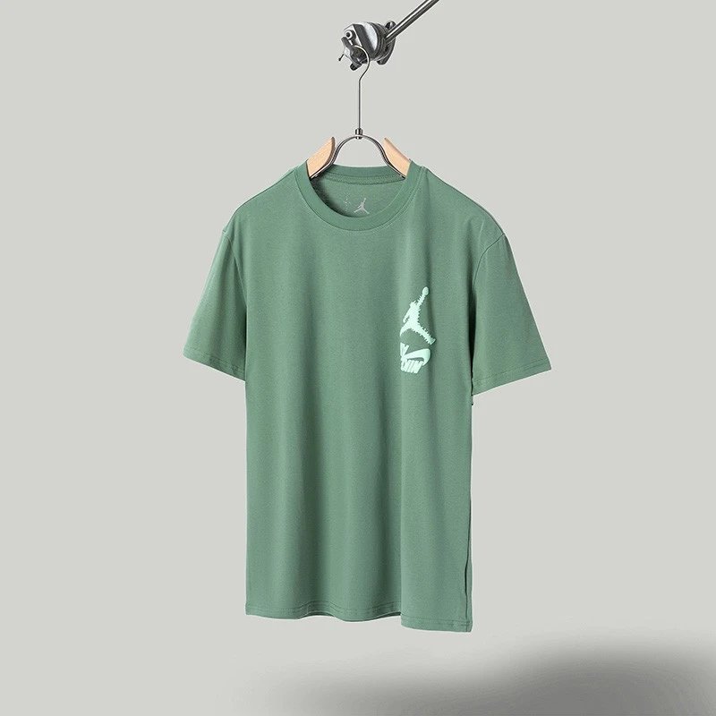 Unbranded T-Shirts Graphic Print Crewneck T-Shirt — TS 62 Green