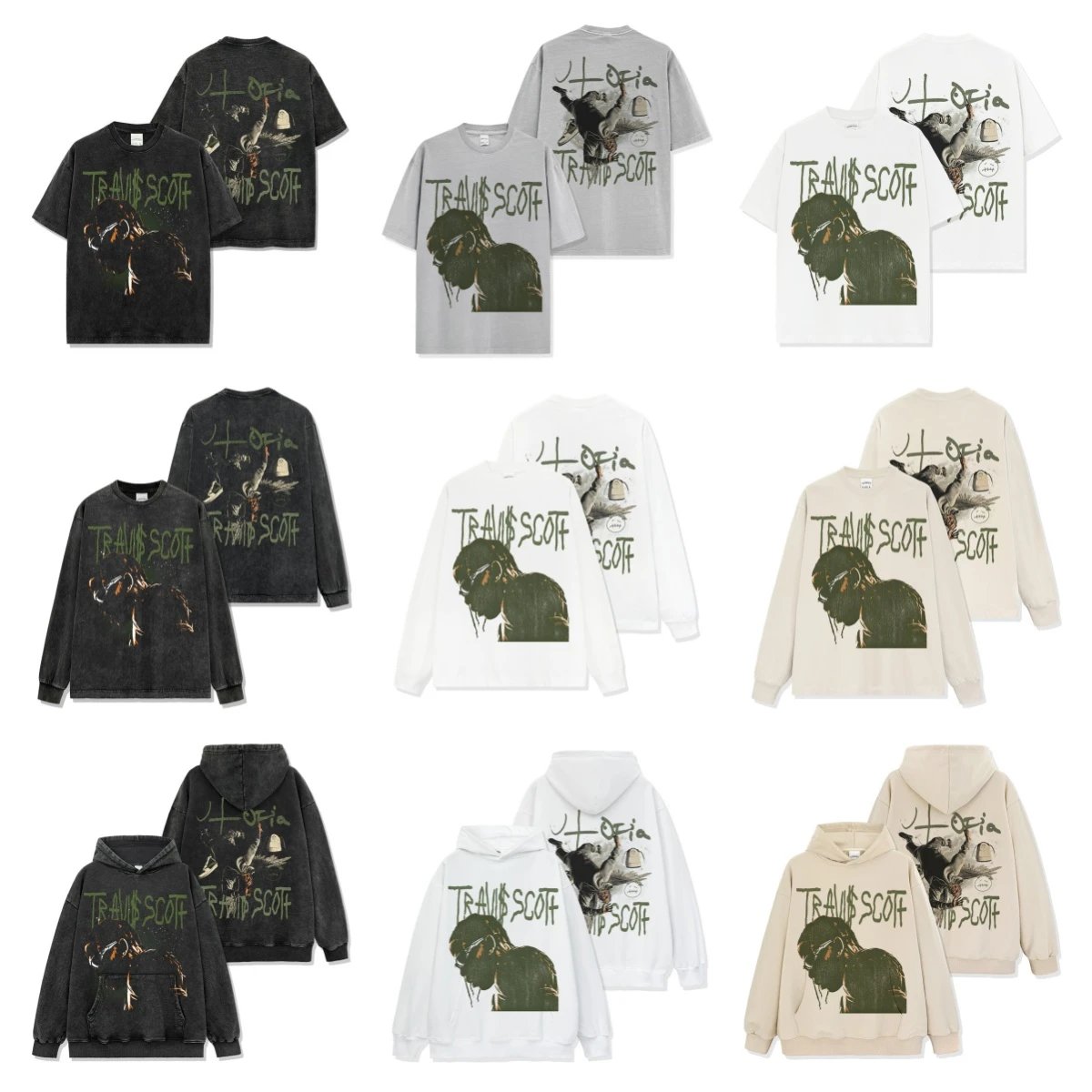 Travis Scott retro-style T-shi