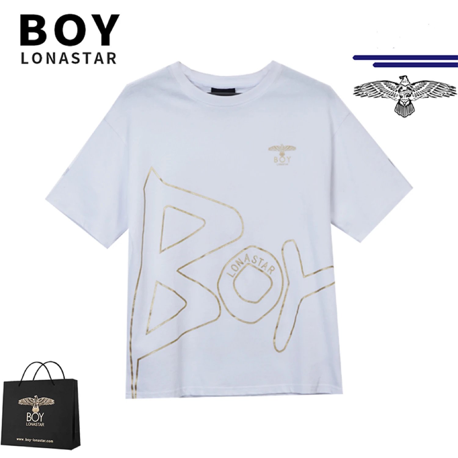 BOY London T-Shirts Eagle and wing graphic short-sleeve T-shirt image 8