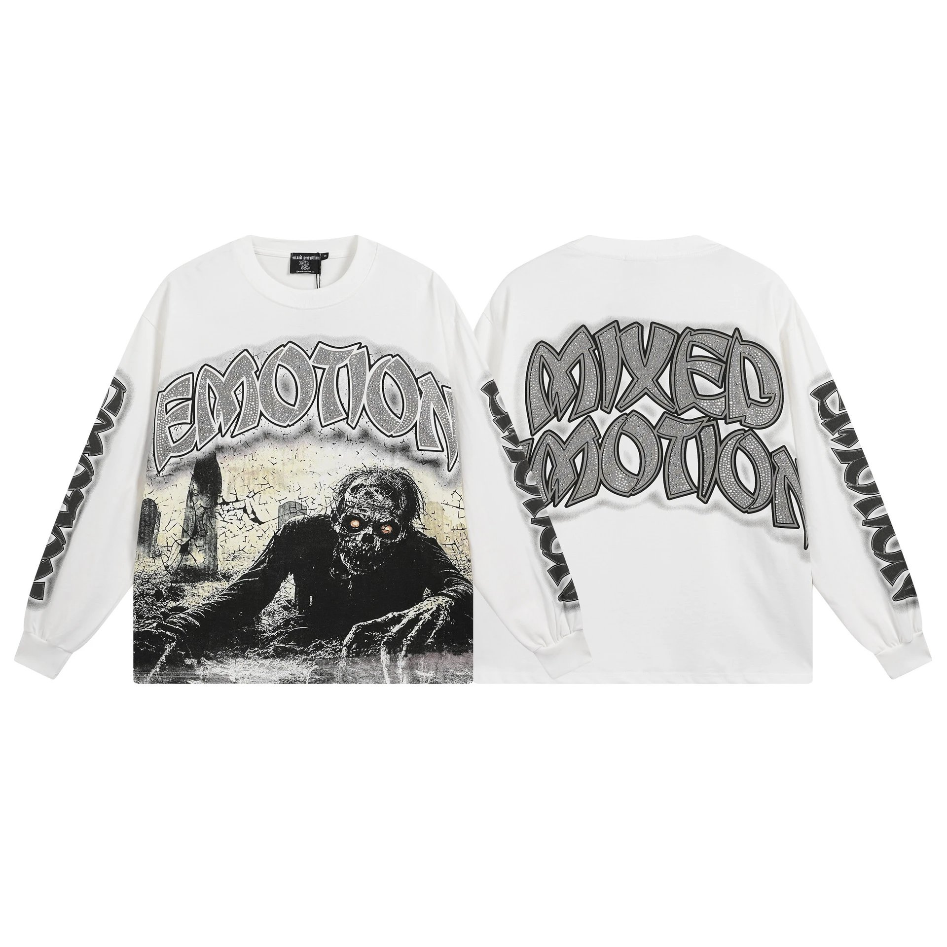 Emotion T-Shirts Graphic Print — 0077