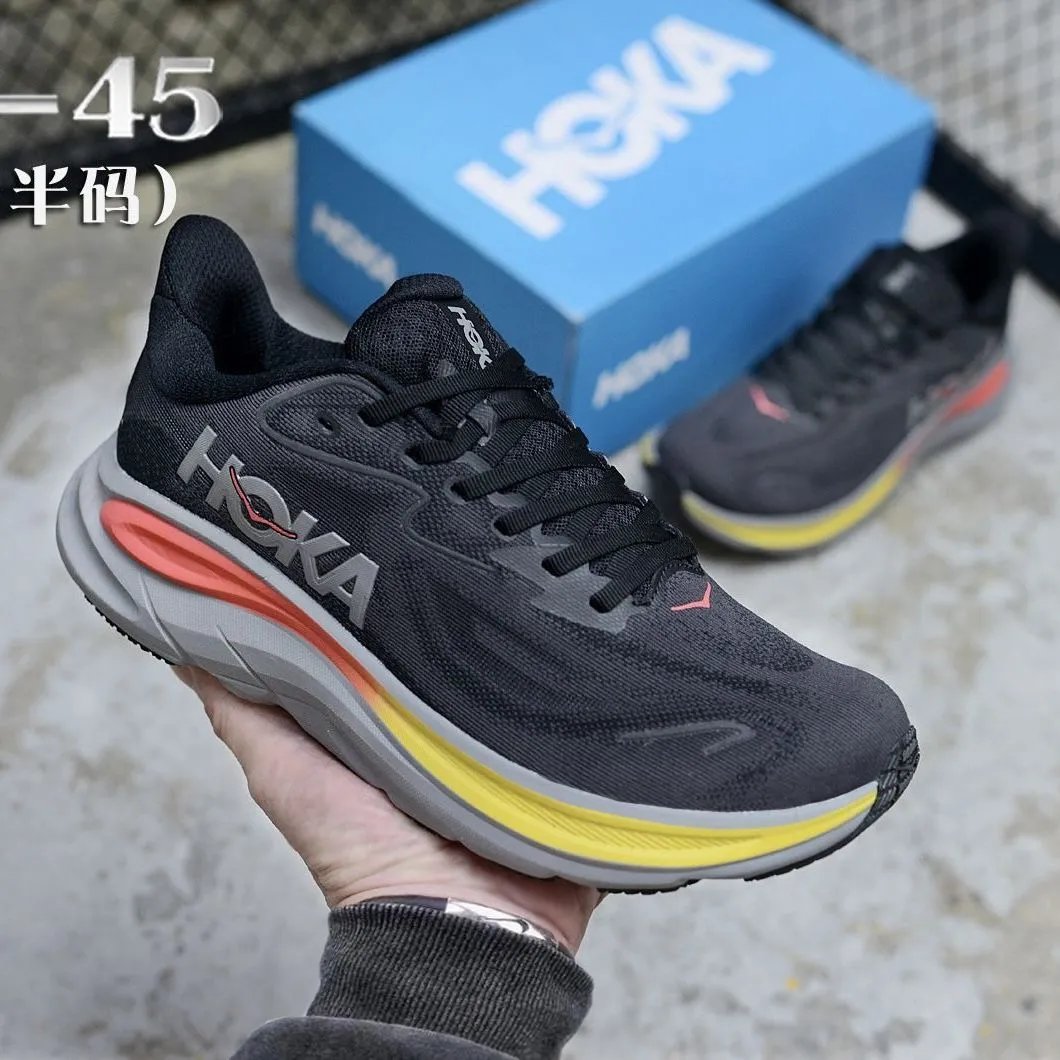 HOKA Sneakers Clifton 10 — H 10-black yellow red