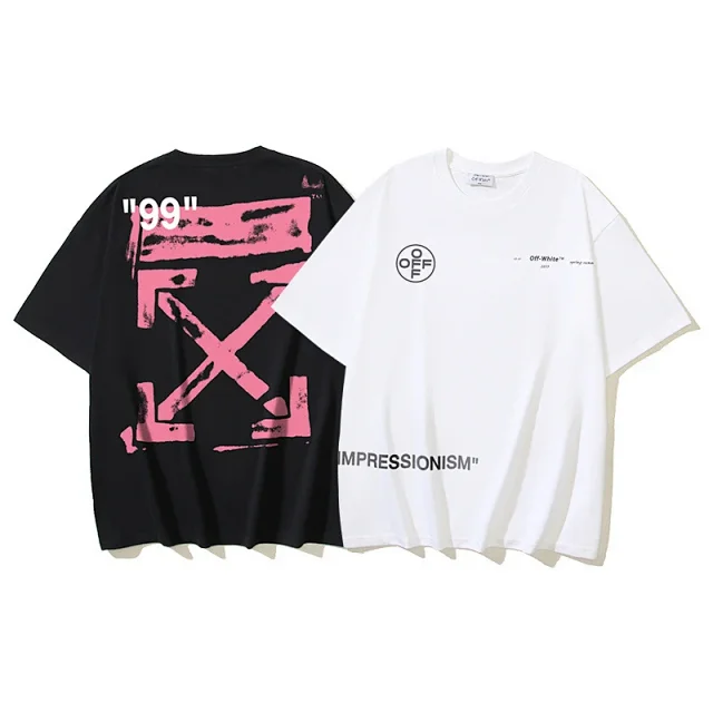 Off-White T-Shirts Short-Sleeve Logo Graphic T-Shirt product detail image 6