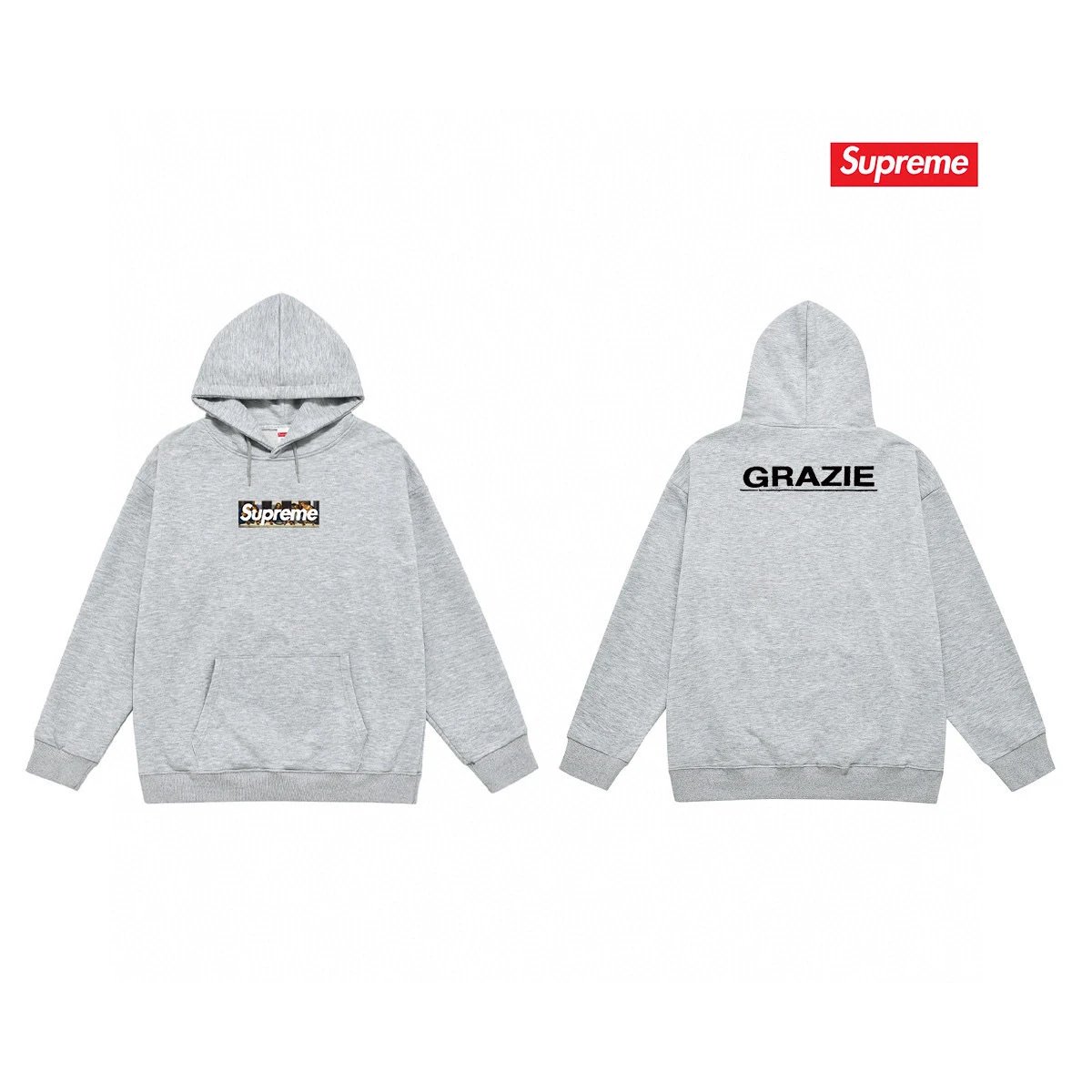 Supreme Hoodies & Sweatshirts Smoke Logo Pullover Hoodie — 6