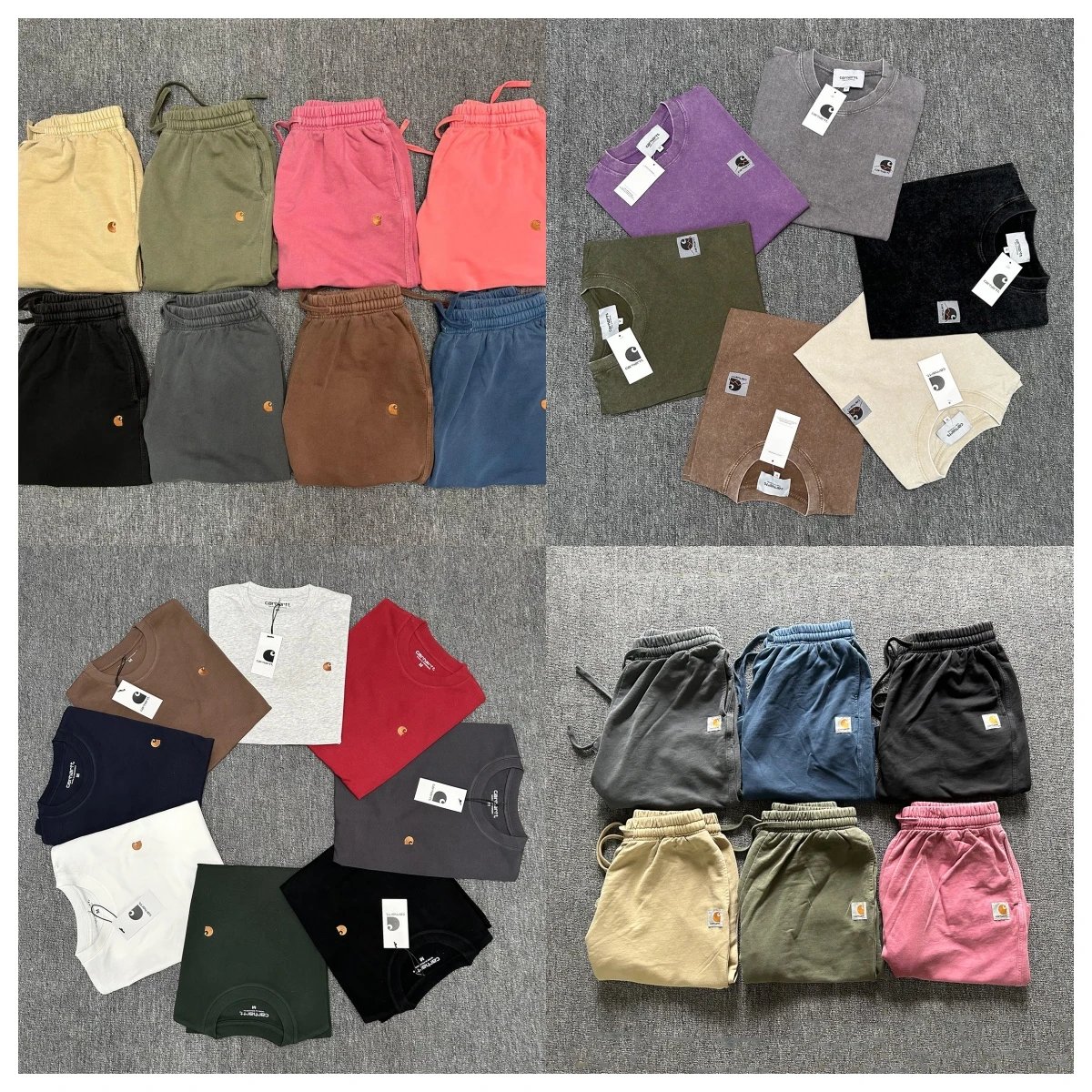 Carhartt T-Shirt and Shorts Set in Various Colors