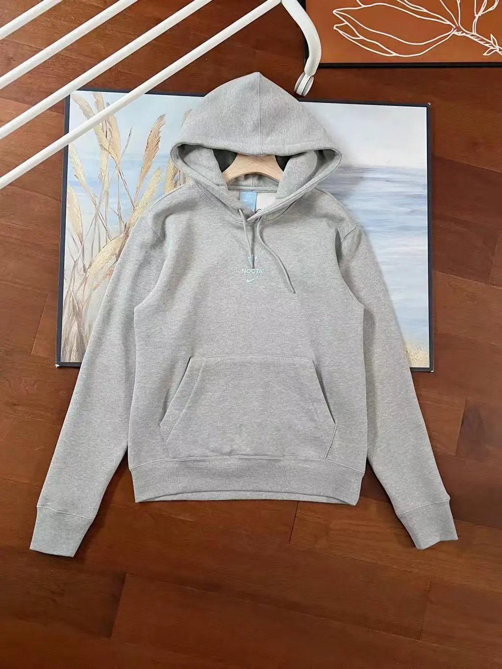 Nike Tracksuits NOCTA hooded zip-up tracksuit — 02 Gray pullover hoodie