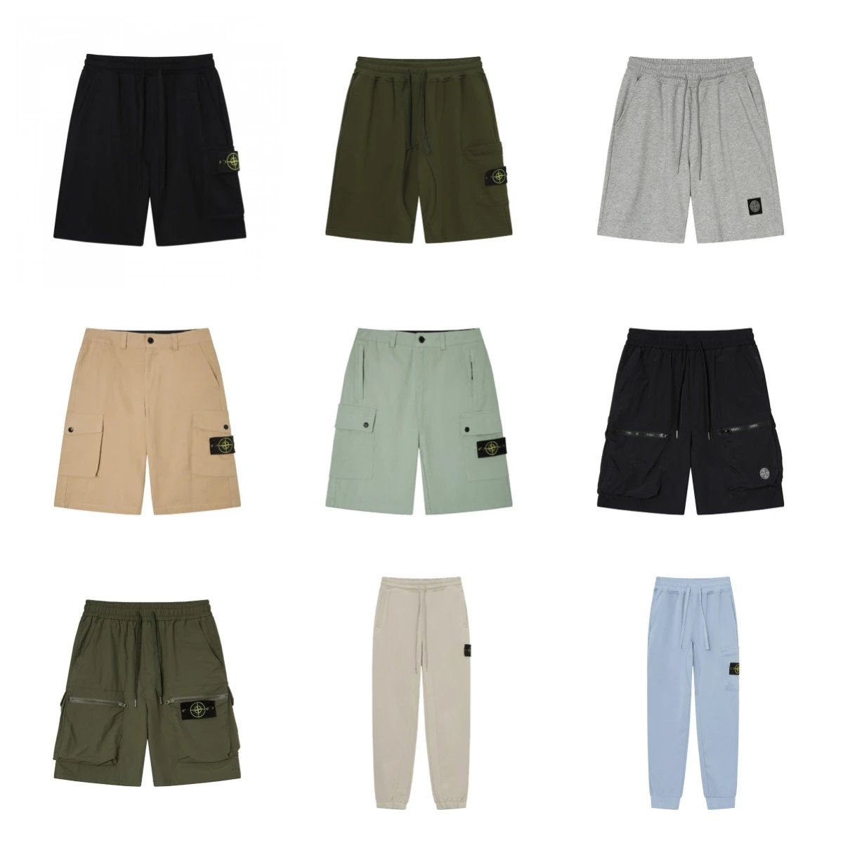 Stone Island work shorts, trac