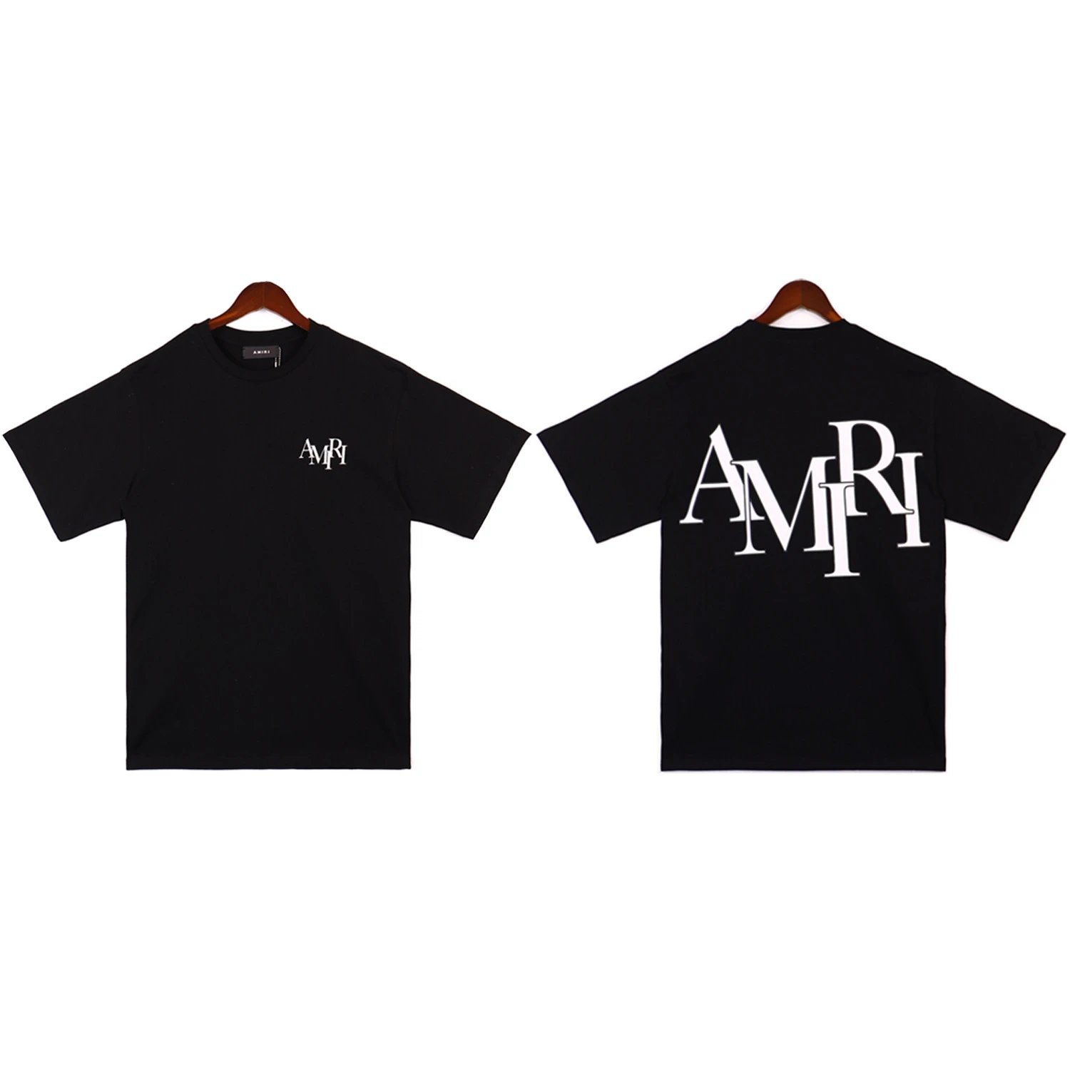 AMIRI Multiple graphic T-shirt designs — 2177 Black
