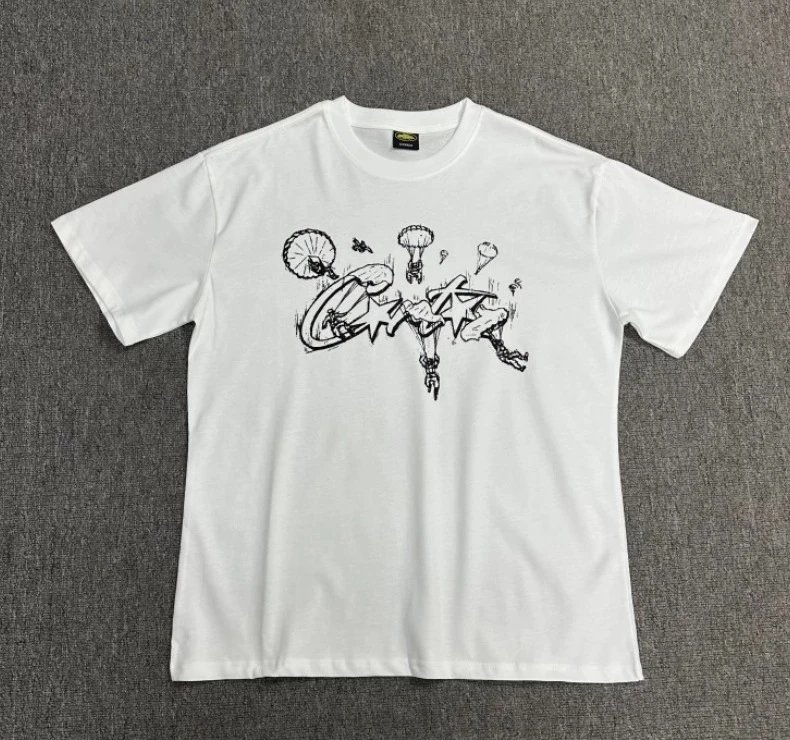 Corteiz T-Shirts Graphic Print — 3155 White