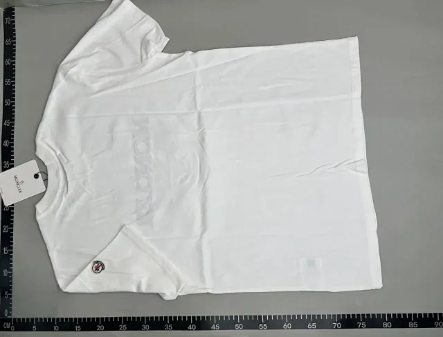 Moncler T-Shirts Logo Graphic Short-Sleeve Crewneck product detail image 5