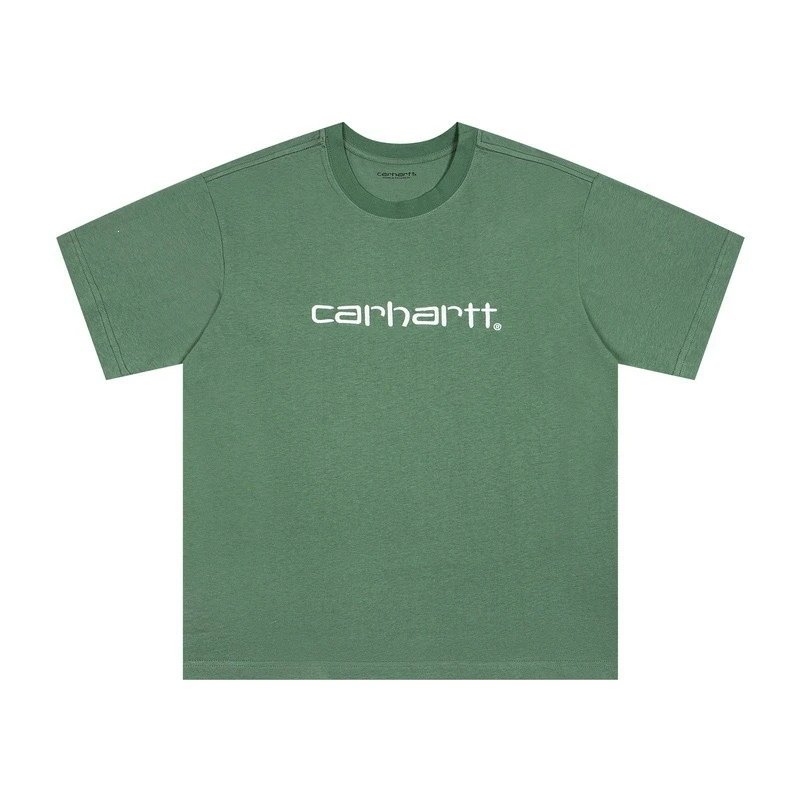 Carhartt T-Shirts Logo Print — 8803 Green