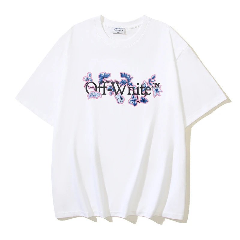 Off-White T-Shirts Logo Print — 1098 white