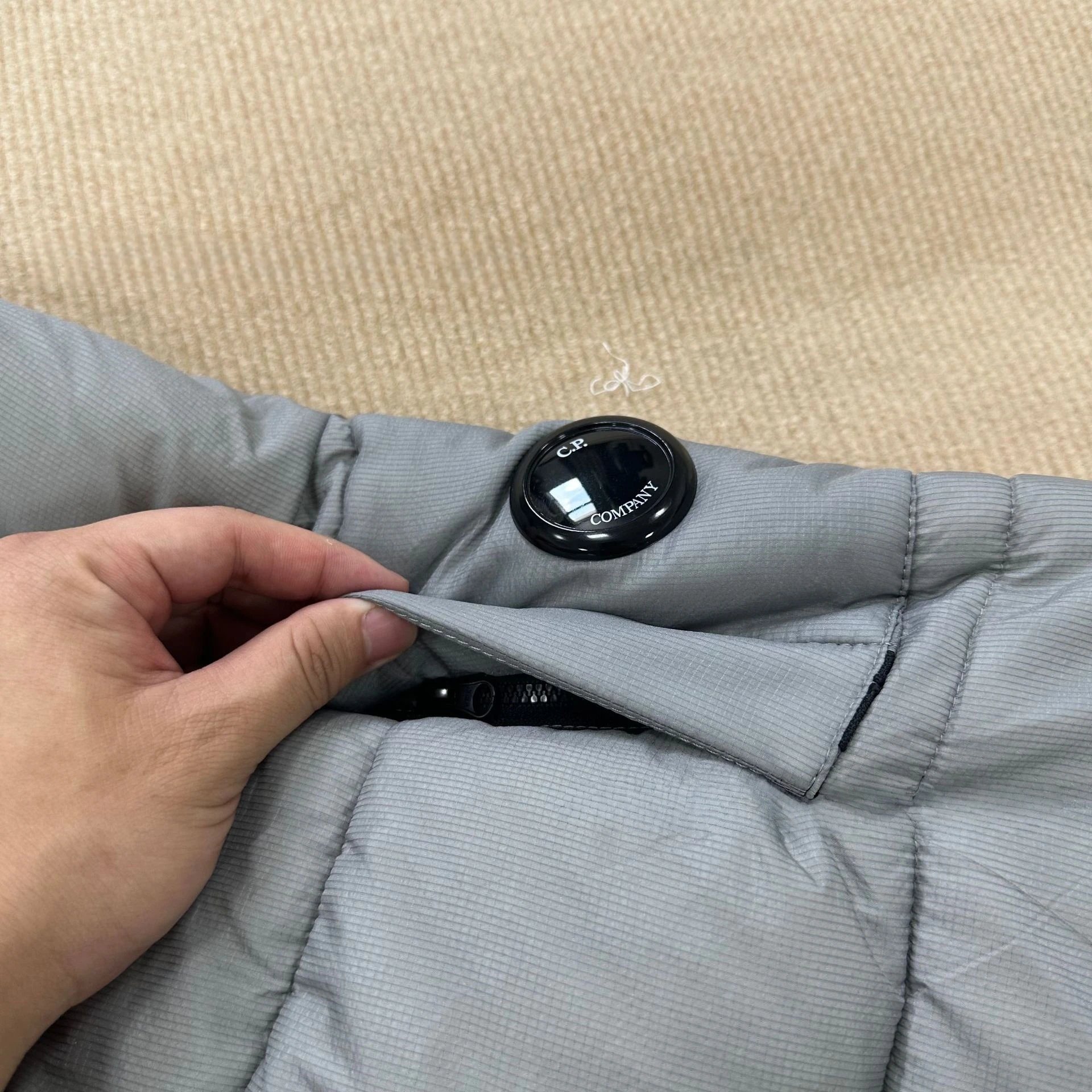 C.P. Company Down Jacket Royal Blue - 19