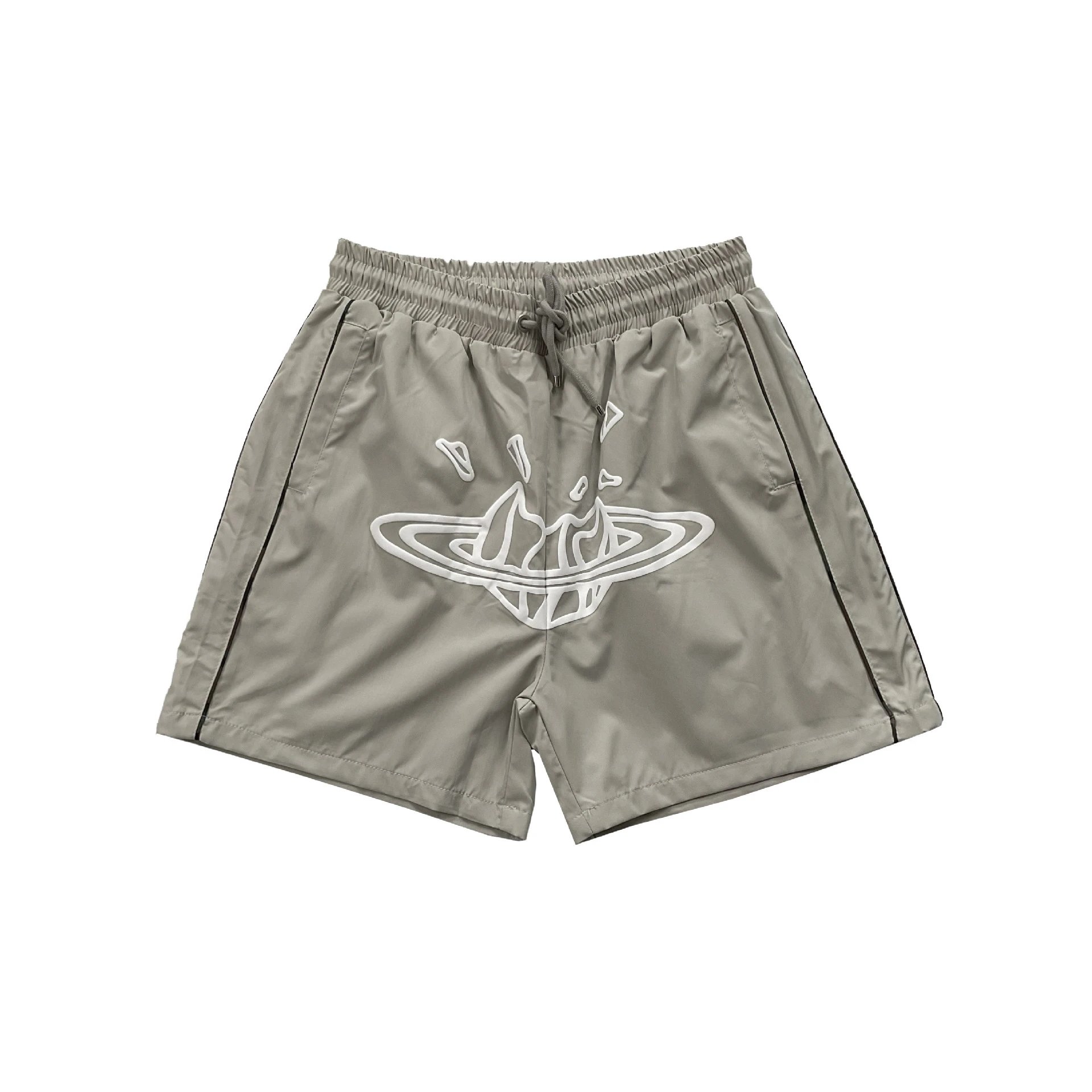 Broken Planet Shorts Drawstring athletic — 8277 gray
