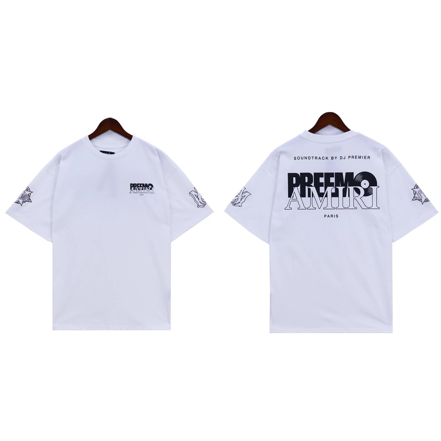 AMIRI Multiple graphic T-shirt designs — 2178 white