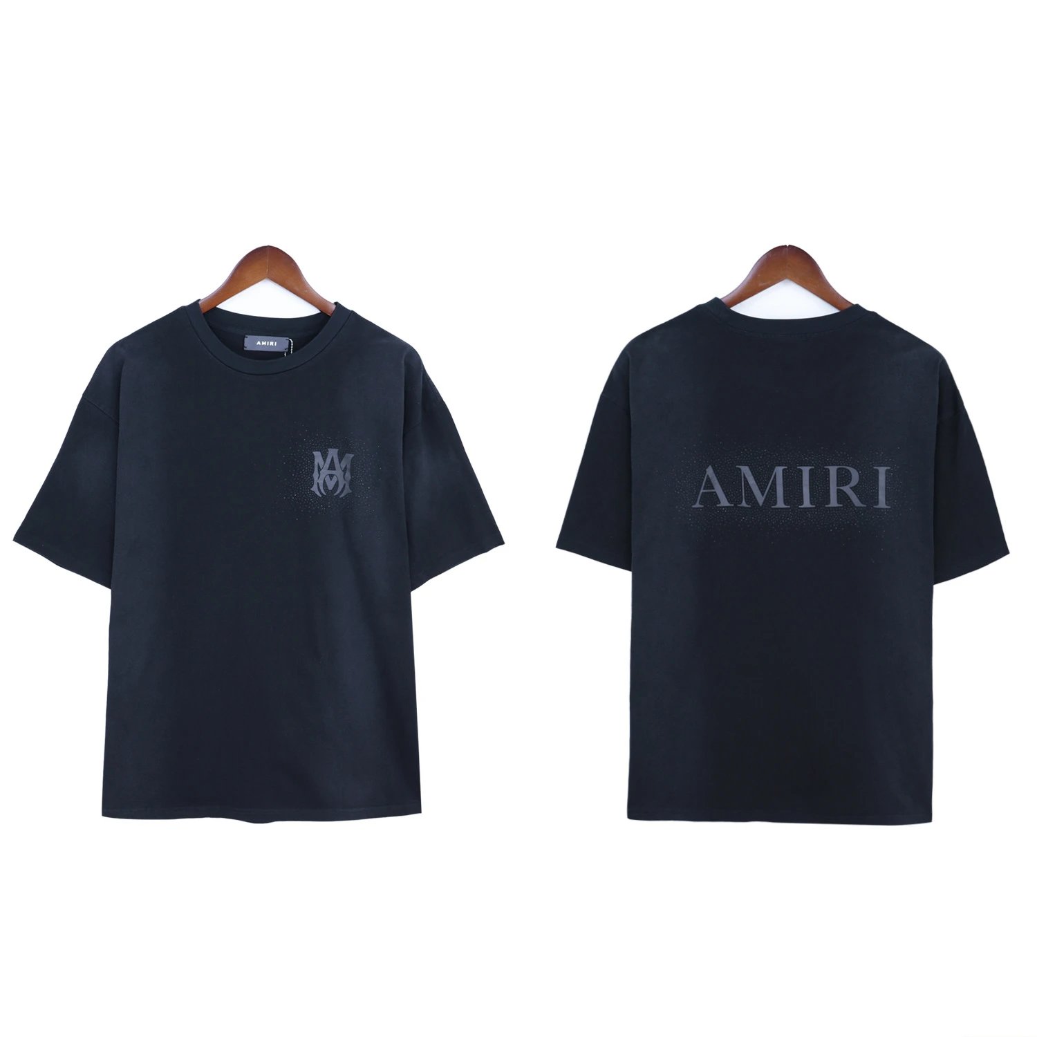 AMIRI Multiple graphic T-shirt designs — 2187 black