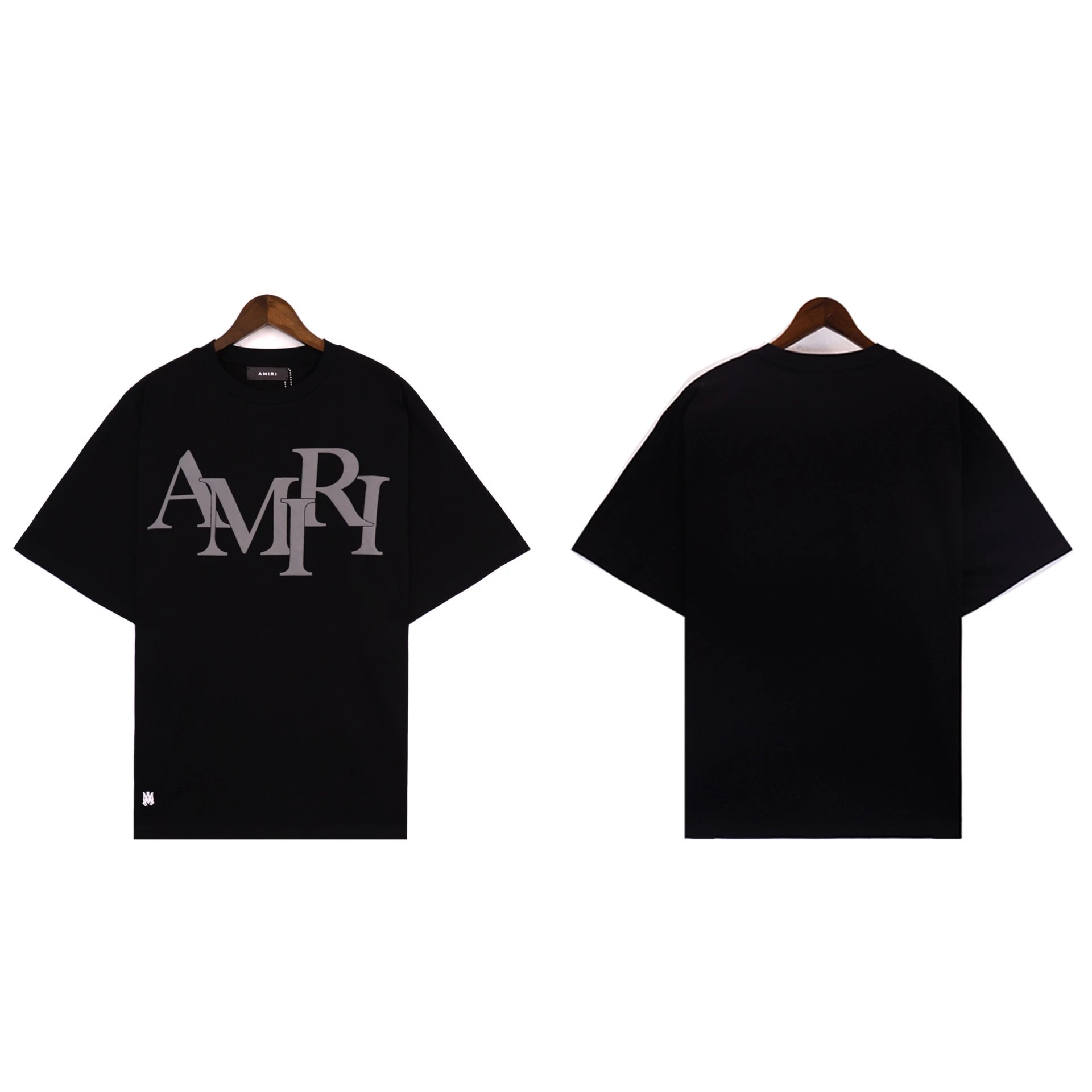 AMIRI Multiple graphic T-shirt designs — 2191 black