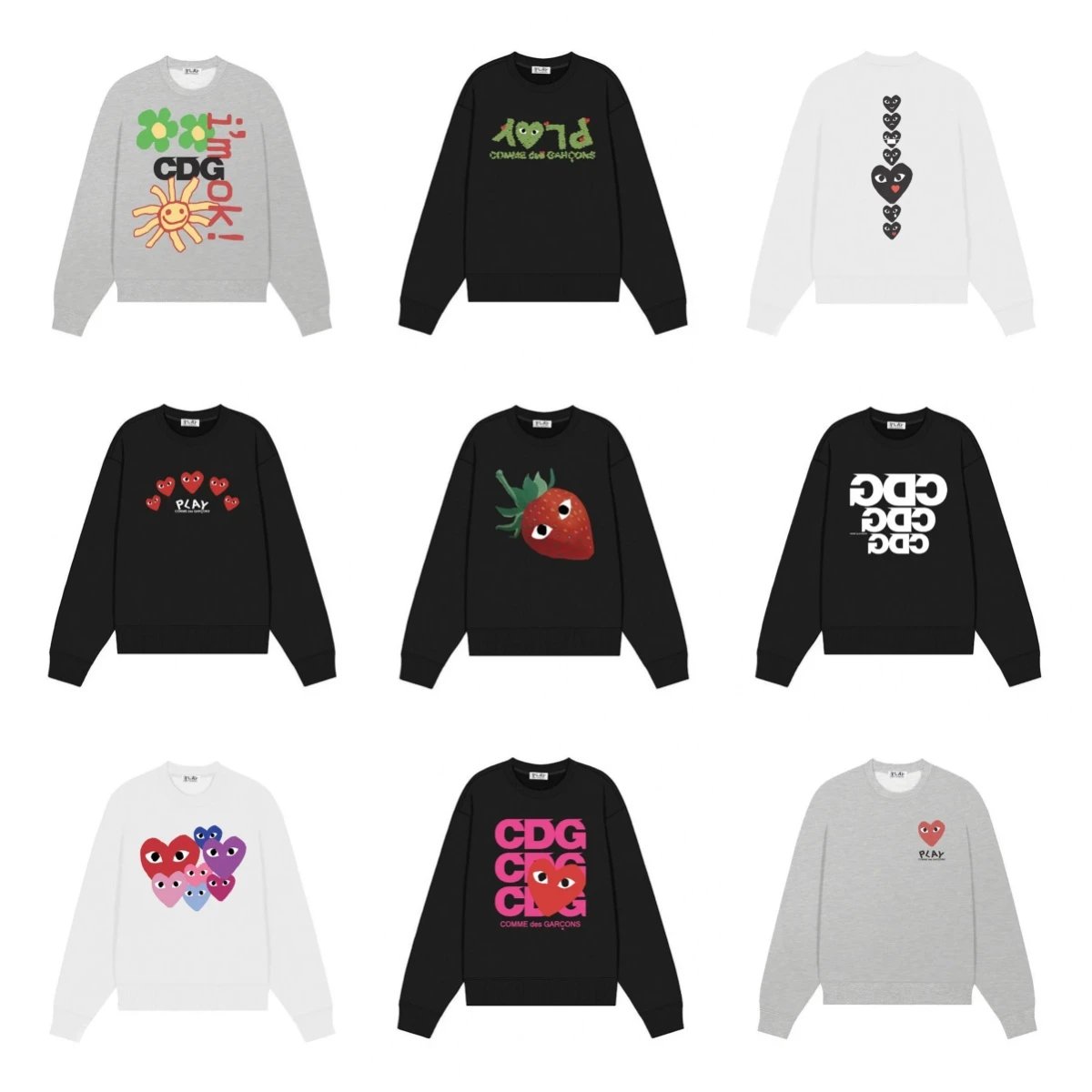 Comme des Garçons PLAY Printed