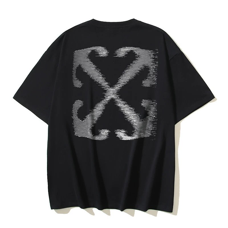 Off-White T-Shirts Logo Print — 1099 black