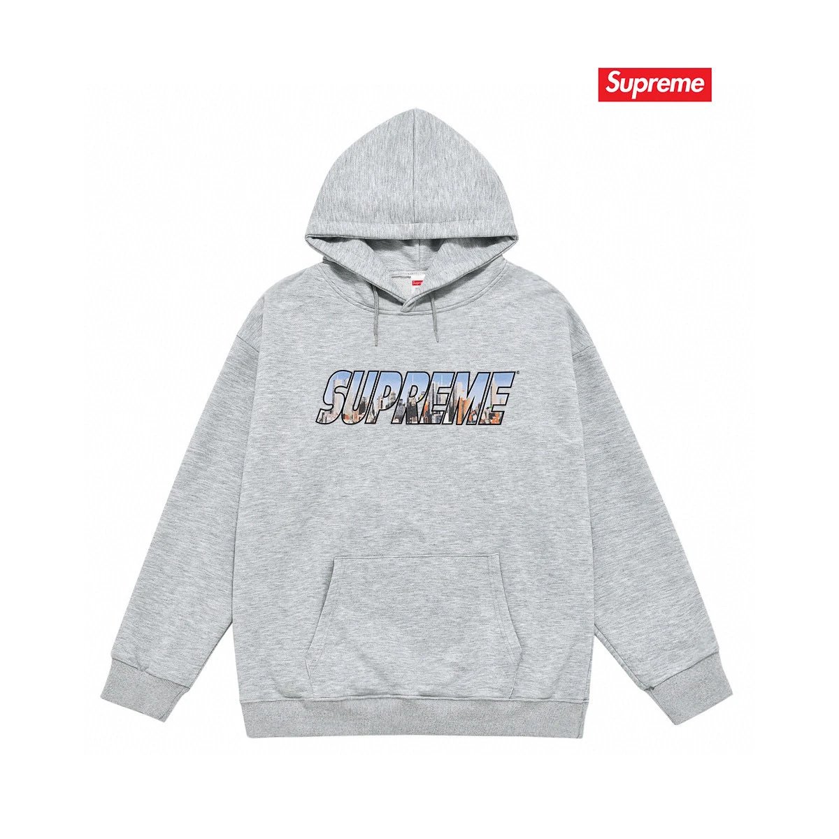 Supreme Hoodies & Sweatshirts Graphic Print Pullover Hoodie — 24