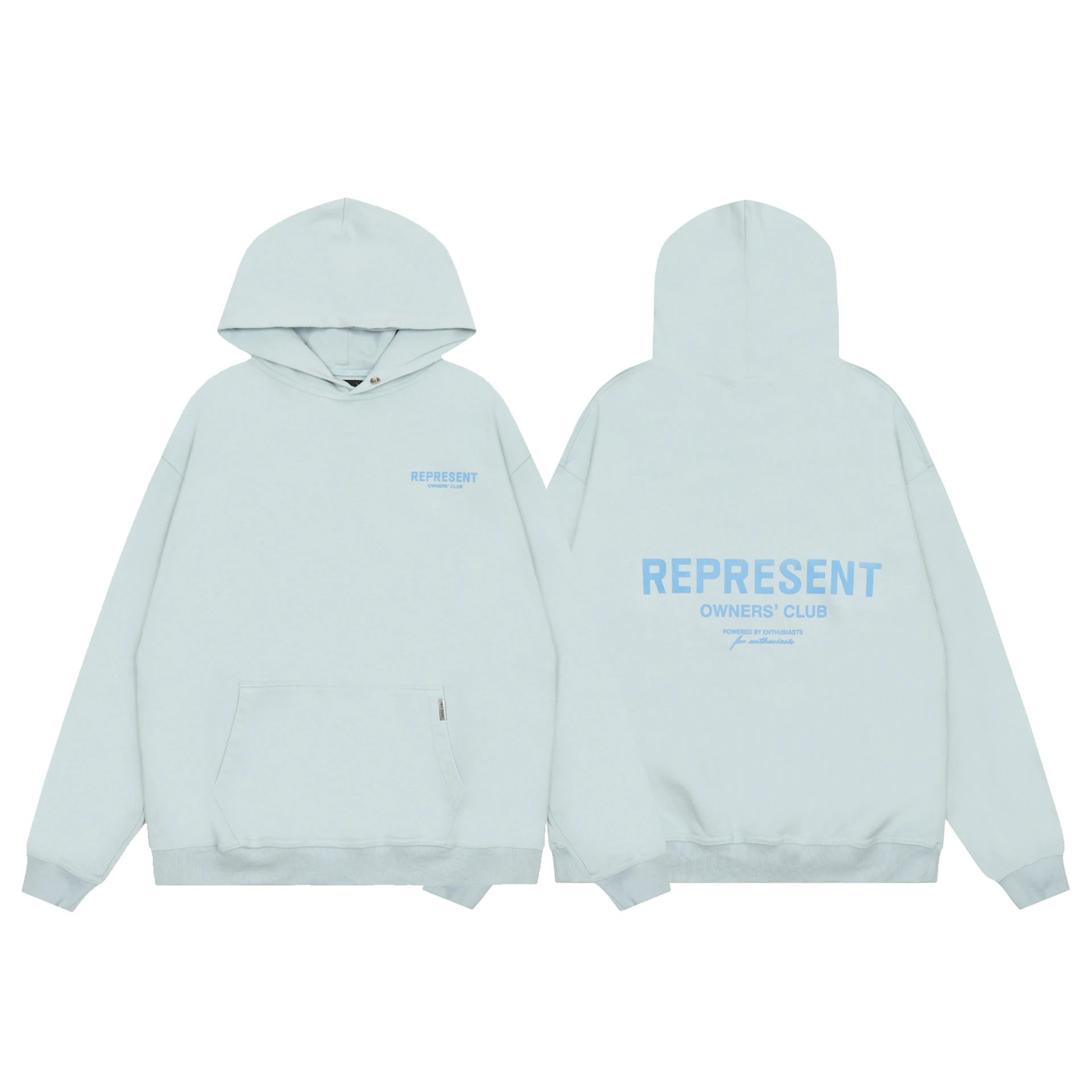 Represent Owners' Club Light Blue Hoodie