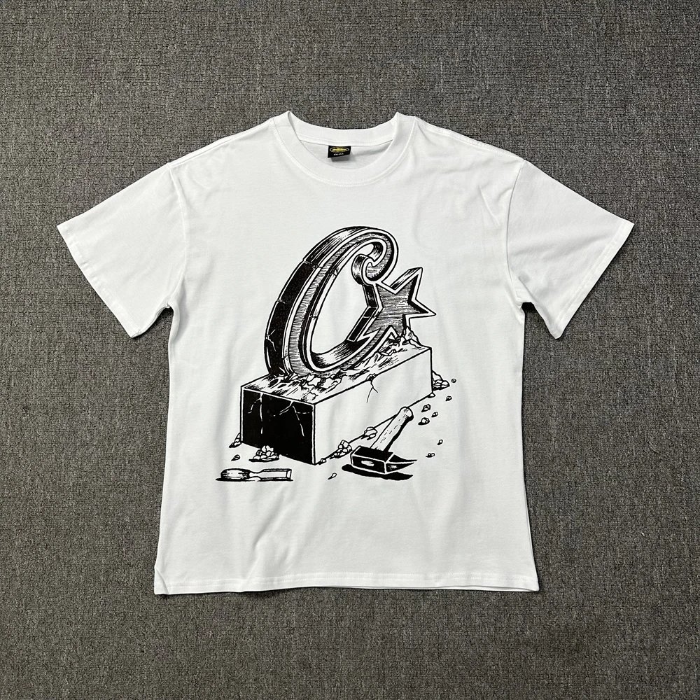Corteiz T-Shirts Graphic Print — 3169 White