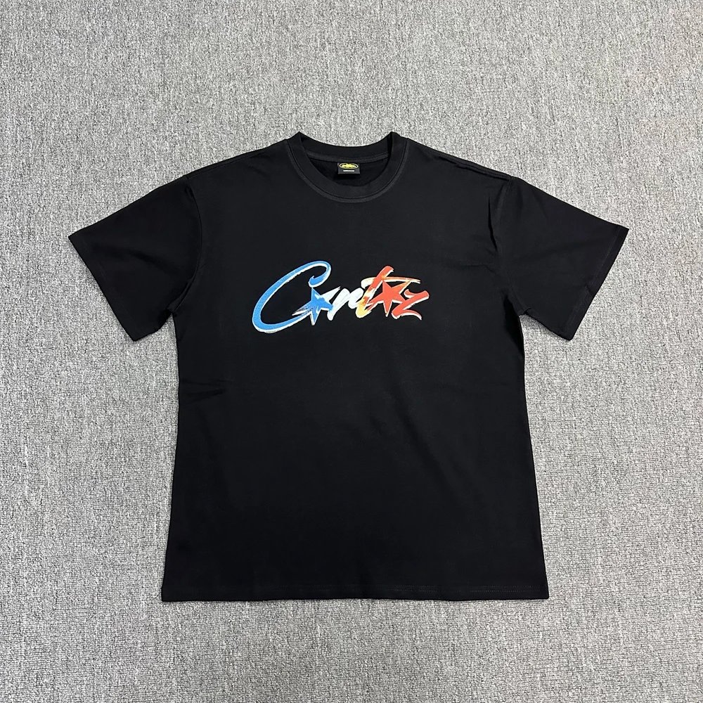 Corteiz T-Shirts Graphic Print — 3158 Black