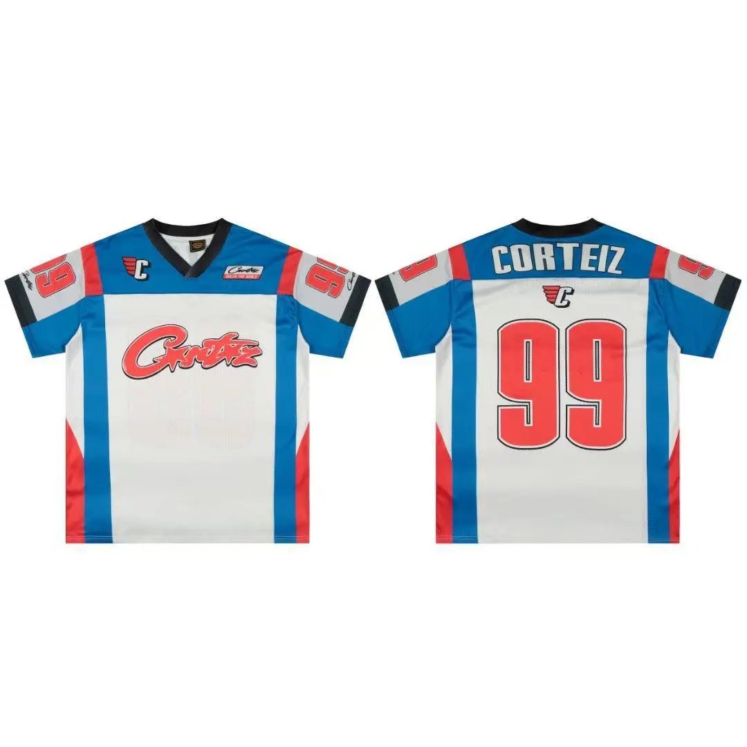Hellstar T-Shirts Mesh football jersey graphic — S7014