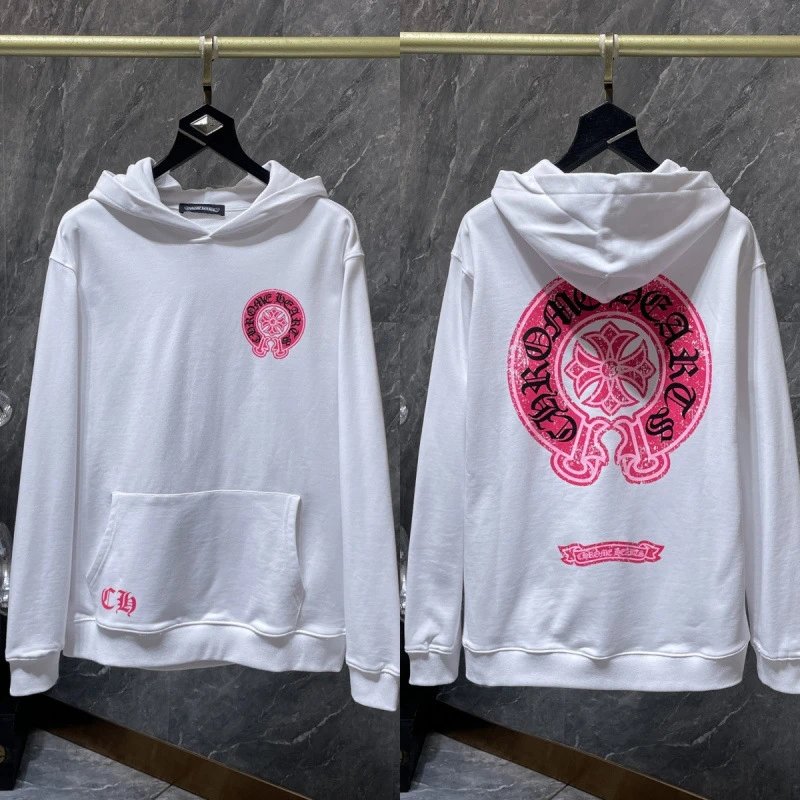 Chrome Hearts Hoodies & Sweatshirts Cross Graphic Pullover Hoodie — 8662 white