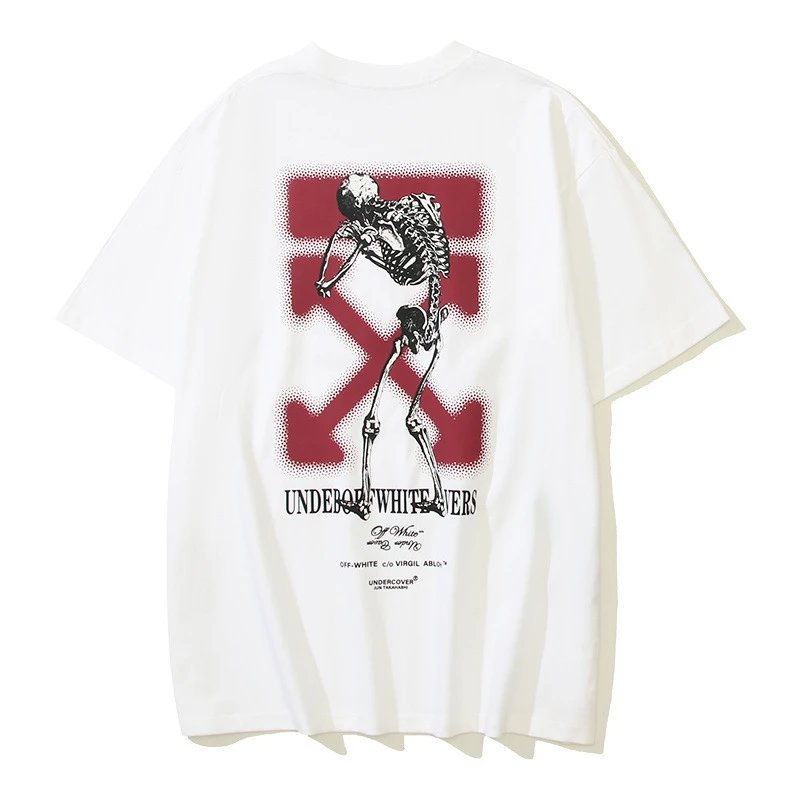 Off-White T-Shirts Logo Print — 102 white