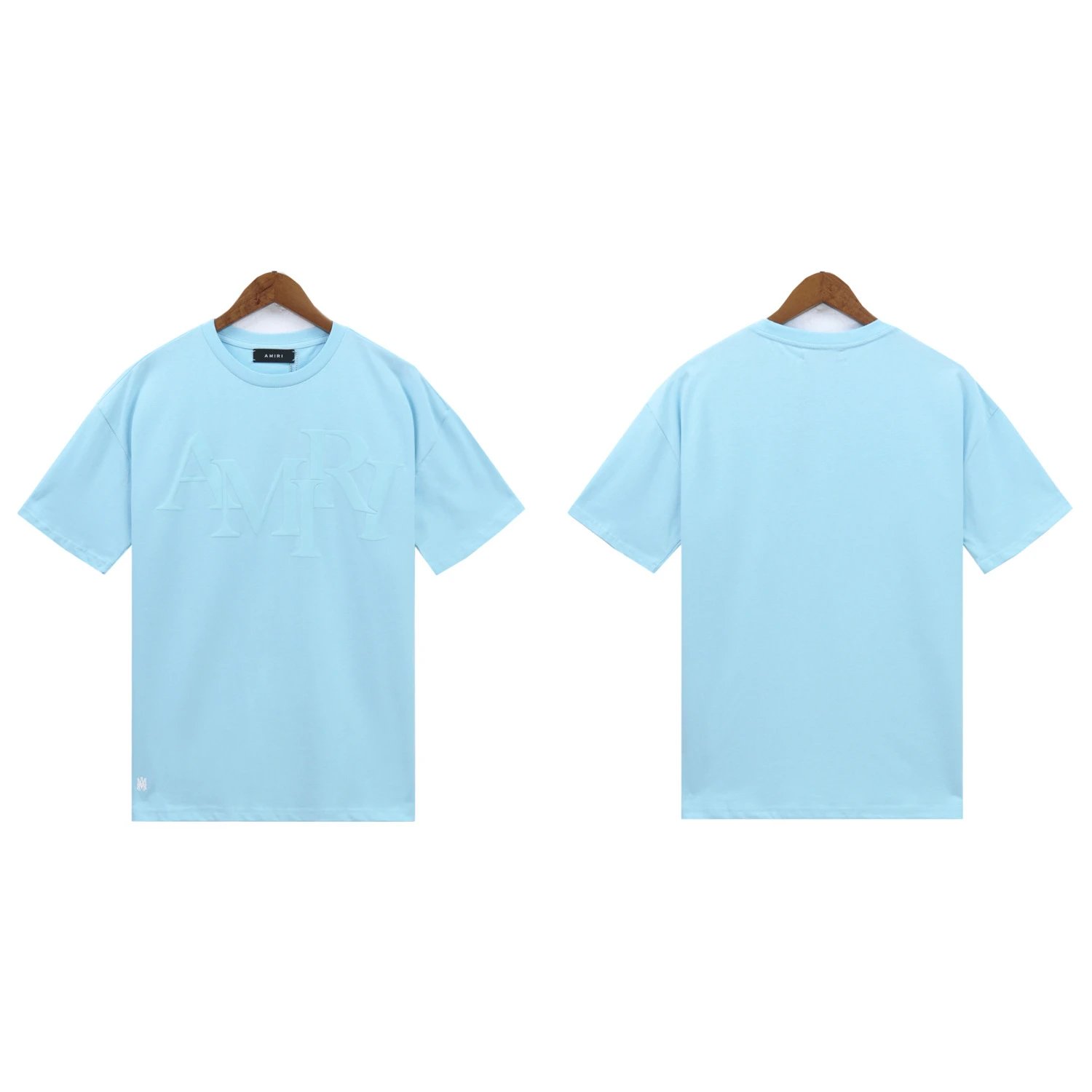 AMIRI Multiple graphic T-shirt designs — 2191 blue