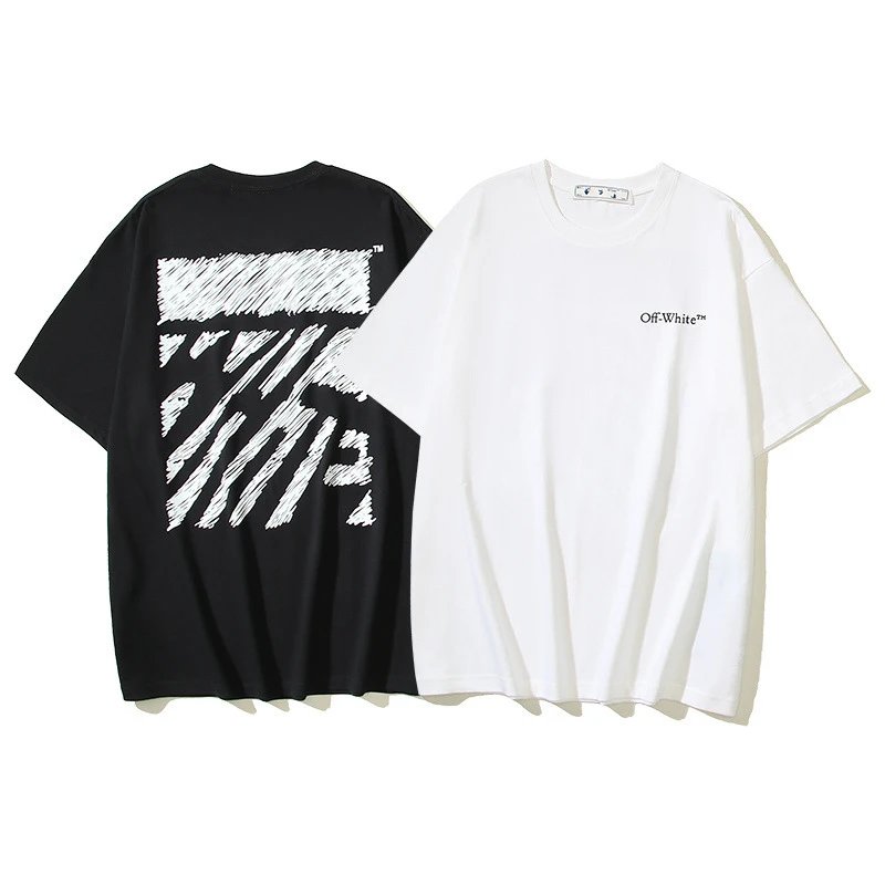 Off-White T-Shirts Short-Sleeve Logo Graphic T-Shirt image 10
