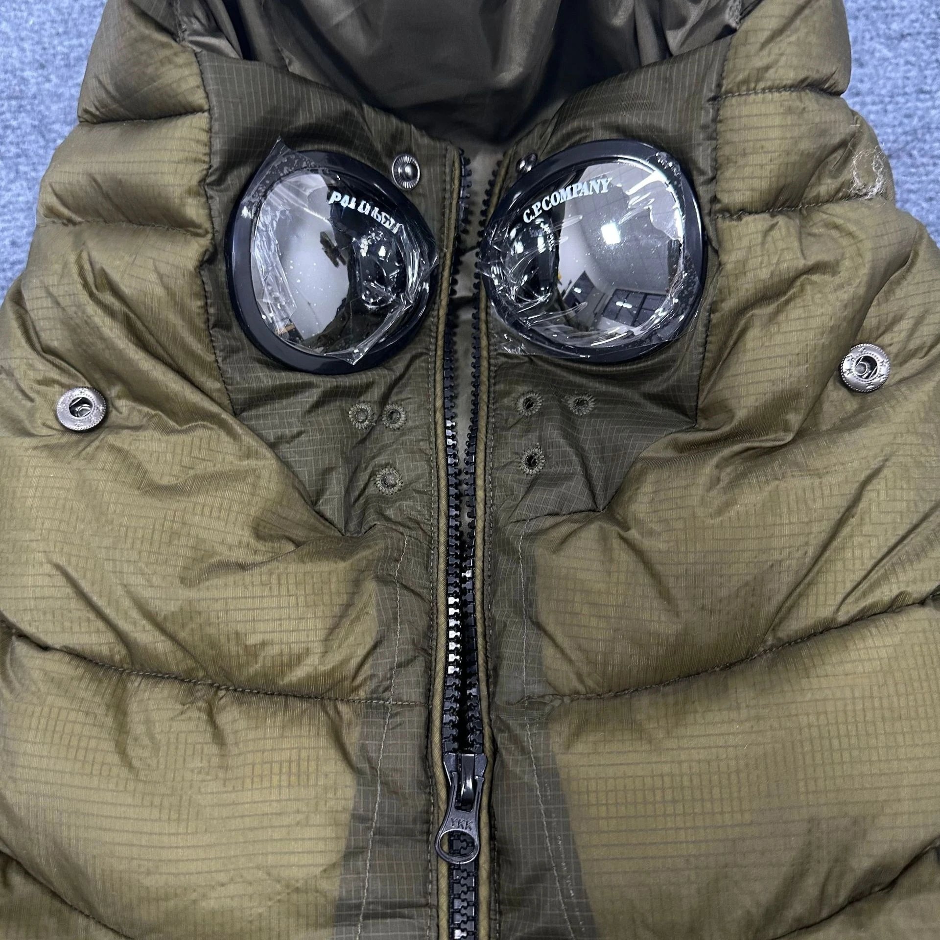 C.P. Company Down Jacket Royal Blue - 7