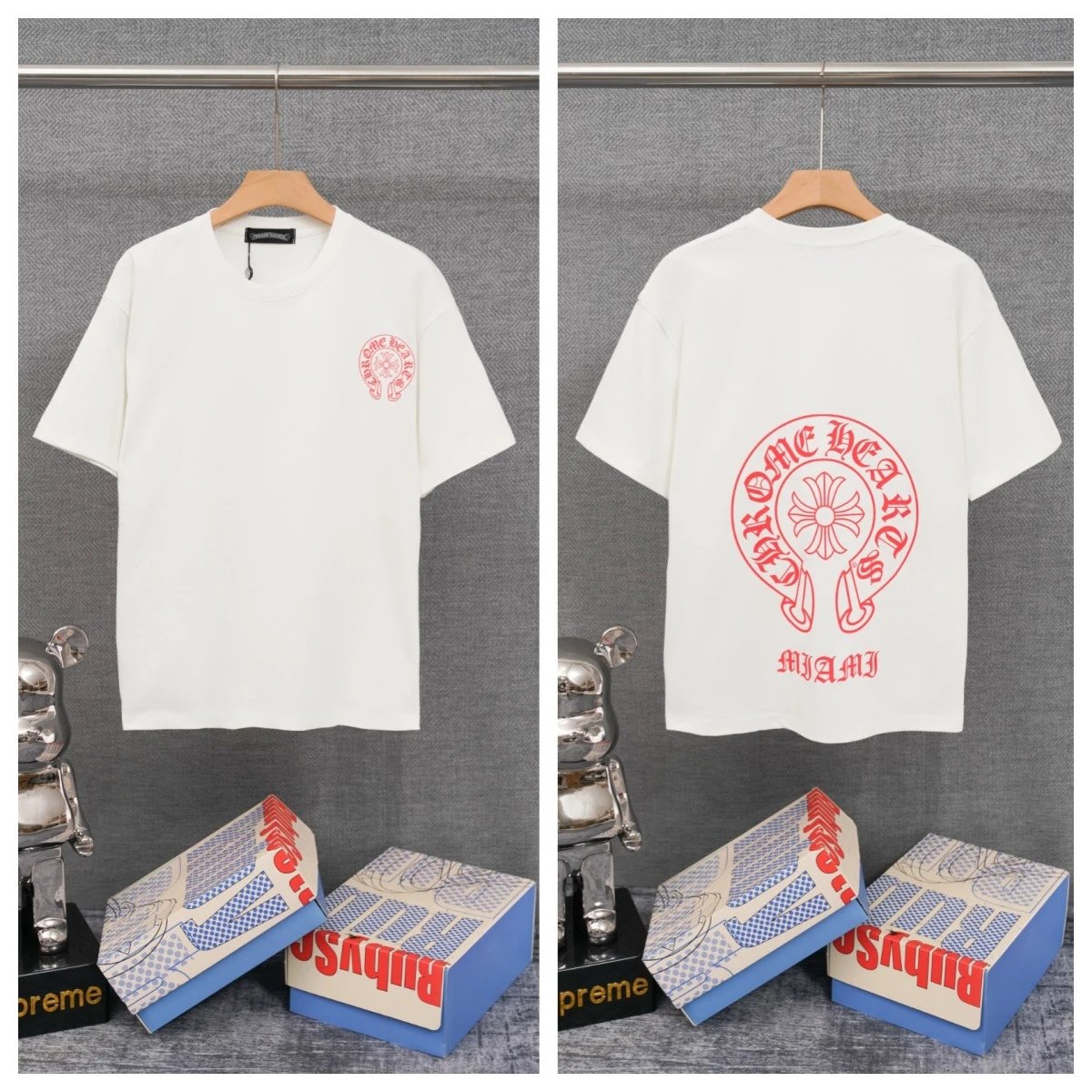 Chrome Hearts T-Shirts Cross Graphic — 40